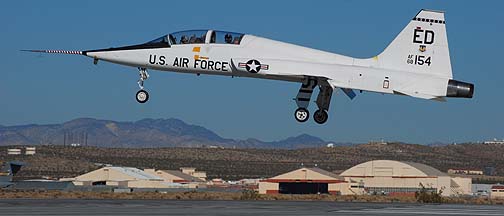 Northrop T-38A Talon 68-8154 of the 412th Test Wing, Edwards Air Force Base, October 23, 2008